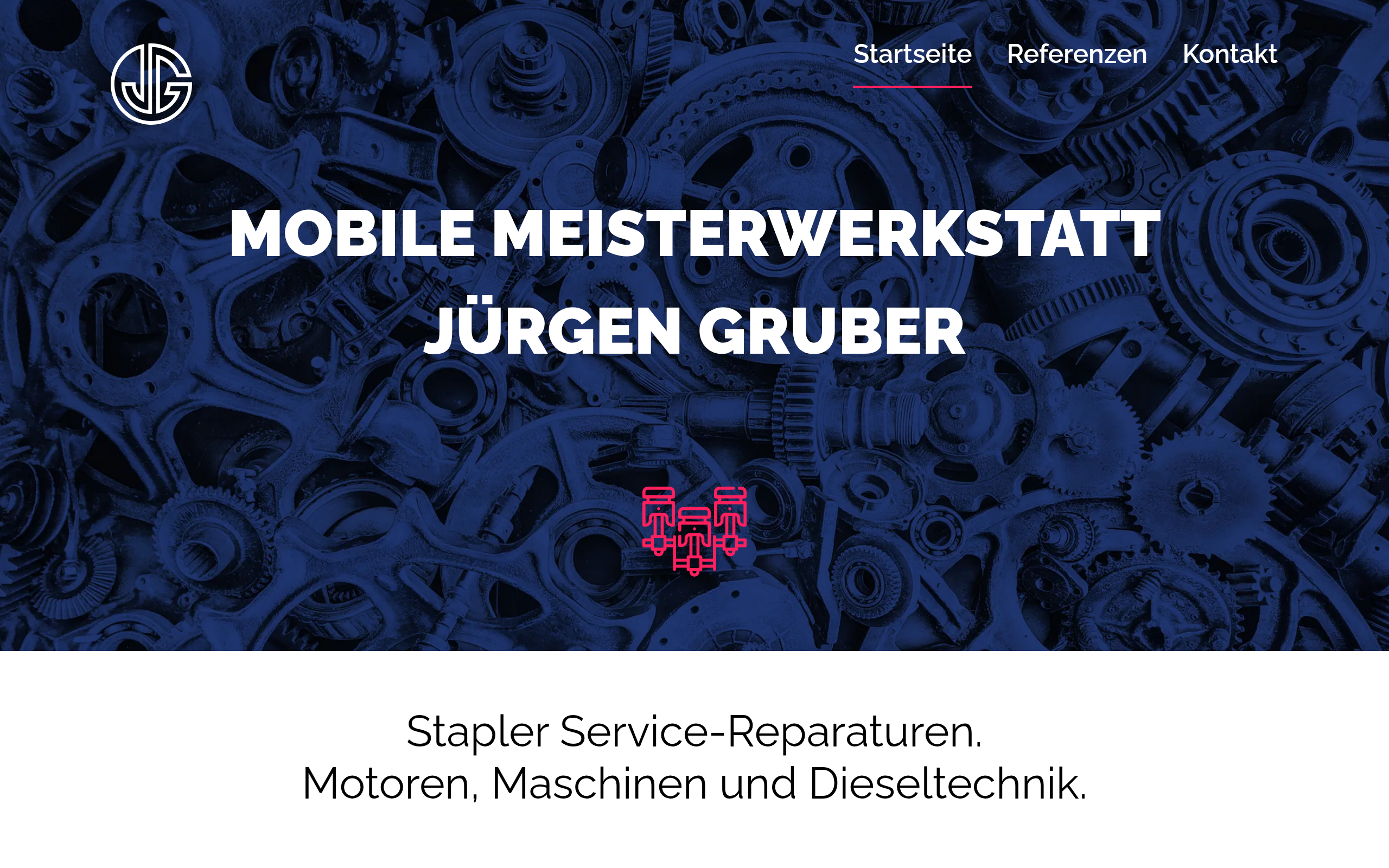 Mobile Meisterwerkstatt Website Preview